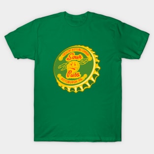 Vintage Sour Puss Lemon Soda Bottlecap T-Shirt